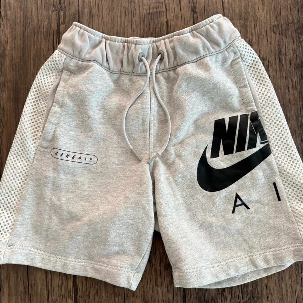 Nike Air Youth Light Gray Athletic Shorts